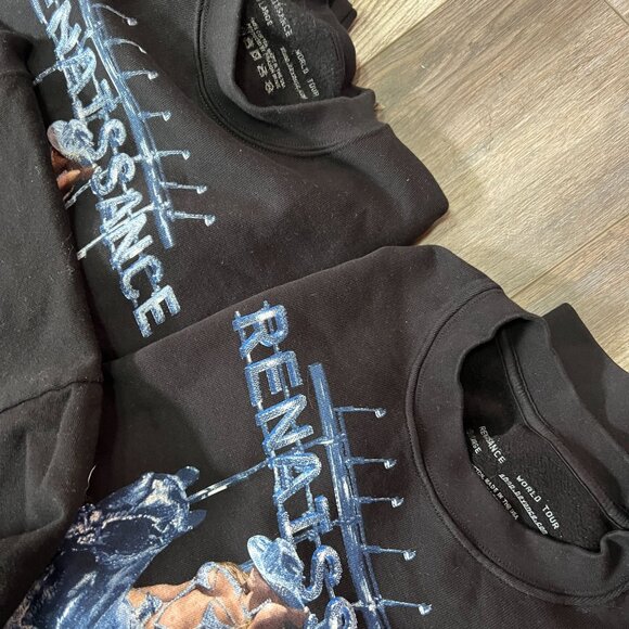 Beyoncé Official Renaissance World Tour Crewneck Sweatshirt Lot Of 12 Size Large - Picture 8 of 11